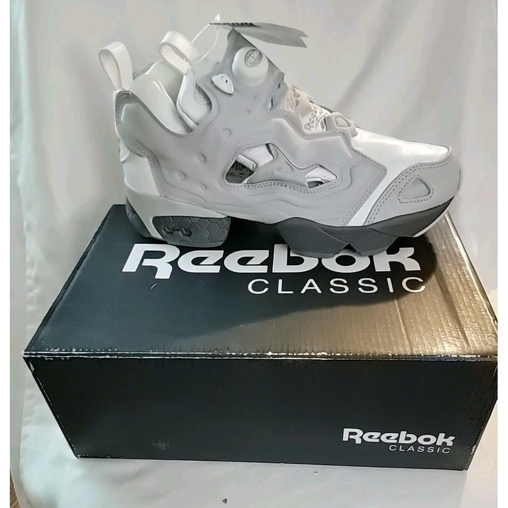 7.5 - Concepts x Reebok InstaPump Fury CC LIMITED EDITION PLATINUM WHITE CLASSIC